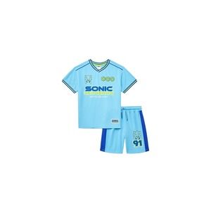 Sonic the Hedgehog‎ Boys Graphic Soccer Jersey, Drawstring Shorts Set SIze 14-16